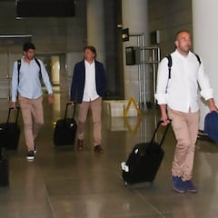 Sergio Egea examina a Víctor en una final por la promoción