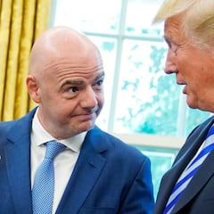 Infantino se pronuncia en contra de los partidos de La Liga en USA