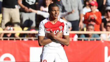 Mbapp&eacute;, con el M&oacute;naco.