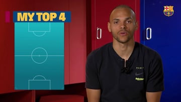 Braithwaite da su Top 4 histórico y elige a dos madridistas