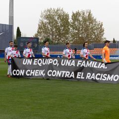 Watch: Soccer team’s protest over ban for alleged racist abuse victim