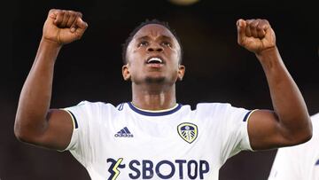 Luis Sinisterra, extremo colombiano del Leeds United