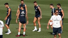 Último entrenamiento del Real Madrid antes de Montilivi