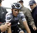 Alberto Contador: "Estoy preocupado con mi rodilla"