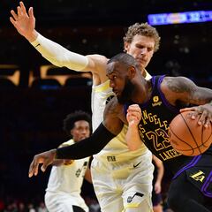 Los Lakers pisan fuerte: triunfo sencillo y 4-0 en Copa