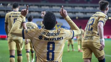 Gabriel Torres rompe la racha de Pumas sin gol, se quedó en 484 minutos