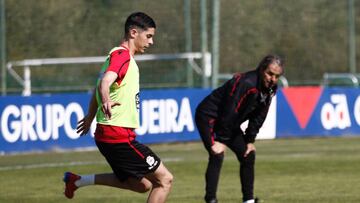 25/03/19 ENTRENAMIENTO DEPORTIVO DE LA CORUÑA CARLOS FERNANDEZ NATXO GONZALEZ