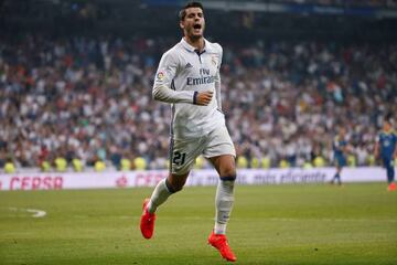 Morata returned to Real this summer in a 30-million-euro transfer.