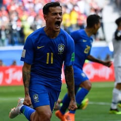 Brasil gana en la agonía