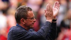 Manchester United manager Ralf Rangnick. (Photo by Martin Rickett/PA Images via Getty Images)