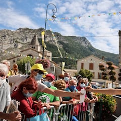 La etapa de Orcières-Merlette en imágenes