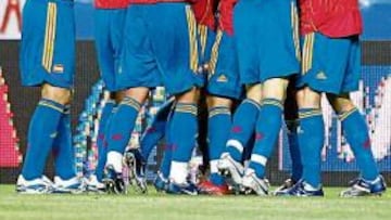 <b>INVICTO. </b>España jugó en Elche contra Egipto el 3 de junio de 2006.