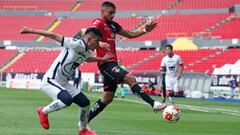 Atlas - Pumas (1-2): resumen del partido y goles