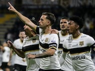 Bogotá. Abril 26 de 2026. Internacional de Bogotá enfrenta a Boyacá Chicó , por encuentro válido de la Liga BetPlay I 2026 de la fecha 18, en el Estadio Metropolitano de Techo. (Colprensa - Catalina Olaya).