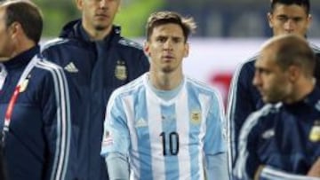 AVISO. No jugará ante México y medita lo que hará en el futuro.