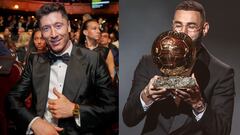 La diferencia de medio millón de euros entre Benzema y Lewandowski