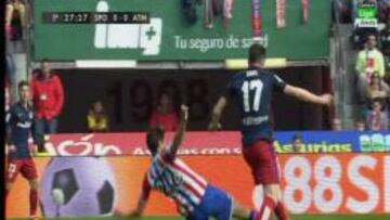 Así fue la falta a Saúl.