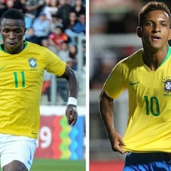 La CBF intentará llevarse a Rodrygo y Vinicius en enero