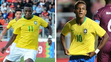 La CBF intentará llevarse a Rodrygo y Vinicius en enero