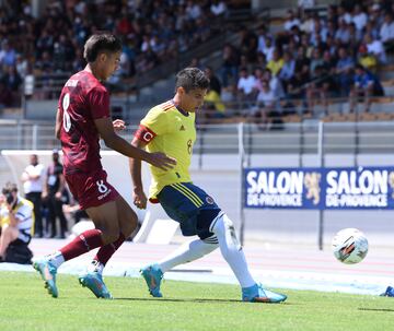 La Selección Colombia cayó derrotada 5-4 vía penales tras empatar 0-0 con Venezuela en las semifinales del torneo Maurice Revello en Toulon.