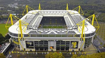 Los estadios de la Bundesliga donde jugará James