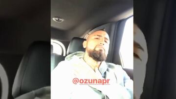 Lo + visto: Vidal subió video con música de Ozuna y potente mensaje