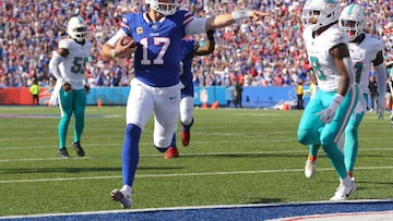 Los Bills terminaron con el invicto de los Dolphins en la Semana 4