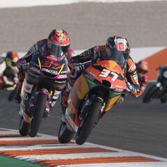 Triplete en Moto3 con Artigas, García y Masiá