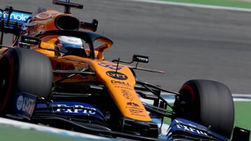 El McLaren MCL34 de Carlos Sainz, en Hockenheim. Alemania, F1 2019.
