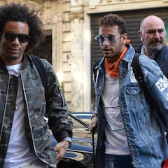 Marcelo: "Neymar jugará algún día en el Real Madrid..."