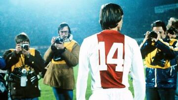 El dorsal '14' de Cruyff cumple 50 años