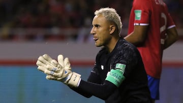 Soccer Football - World Cup - Concacaf Qualifiers - Costa Rica v United States - Estadio Nacional, San Jose, Costa Rica - March 30, 2022 Costa Rica's Keylor Navas during the match REUTERS/Mayela Lopez