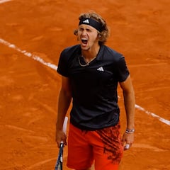 El renacido Zverev se eleva para repetir penúltima ronda