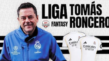 ¡V edición de la Liga Tomás Roncero en Biwenger Fantasy con camiseta del Real Madrid para los mejores!