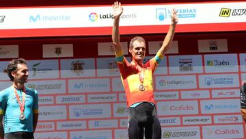 Luis León Sánchez, campeón de España en ruta.