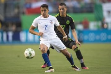 Chile vs México, en imágenes