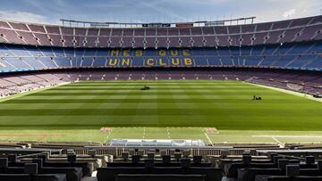 Habrá sorteo como en las finales en caso de que se juegue con público en el Camp Nou