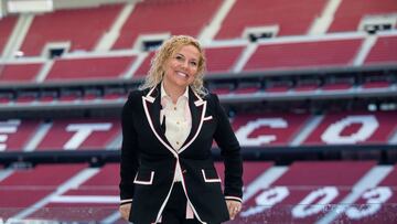 Natalia Simeone, en el Metropolitano.