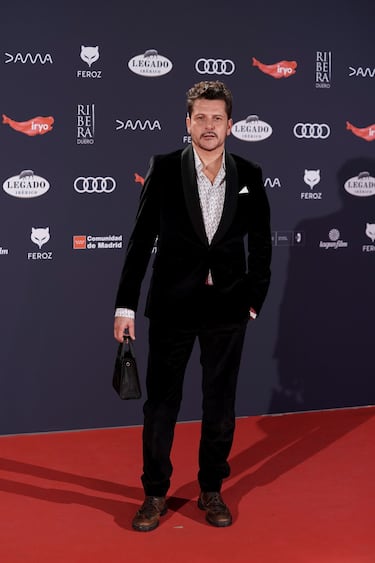 El director de cine Kike Maíllo en la gala de los Premios Feroz.