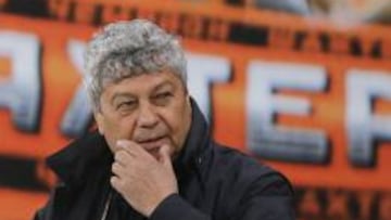 Mircea Lucescu, t&eacute;cnico del Shakhtar.