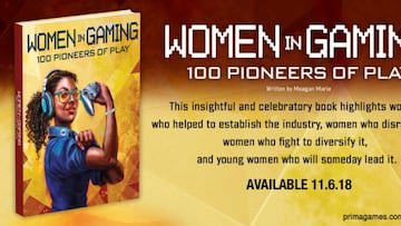 100 mujeres pioneras de los videojuegos, nuevo libro