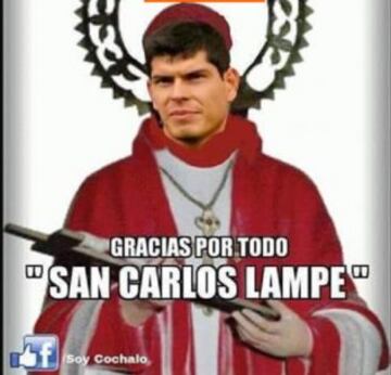 Memes: En Bolivia 'santifican' a Lampe y critican a Arturo Vidal