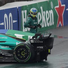 Alonso: “Duele, venía para pole”