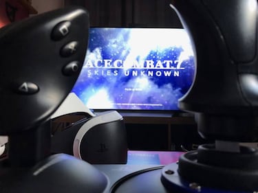 Ace Combat 7, Realidad Virtual y T. Flight Hotas 4