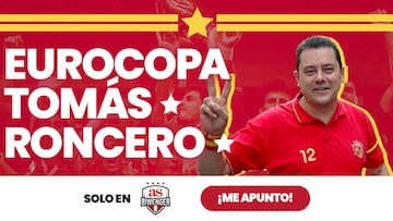 ¡Gana la camiseta de España y visita la redacción de AS con la Eurocopa de Tomás Roncero en Biwenger!