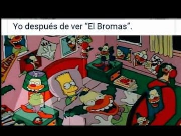 Y como en todos los memes, no podían faltar 'Los Simpson'.