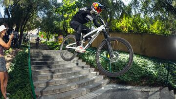 Pedro Burns performs during Red Bull Del Cerro Al Barrio at Rojo Racing Park, Santiago, Chile on February 21, 2025 // Luis Barra / Red Bull Content Pool // SI202502260731 // Usage for editorial use only //
