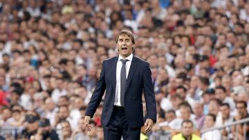 Lopetegui, en el Bernab&eacute;u.