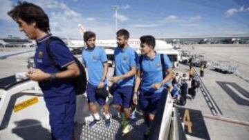 El Barça llega a Bilbao