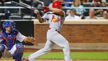 Kolten Wong dio el golpe de gracia a los New York Mets y a su closer Jeurys Familia.